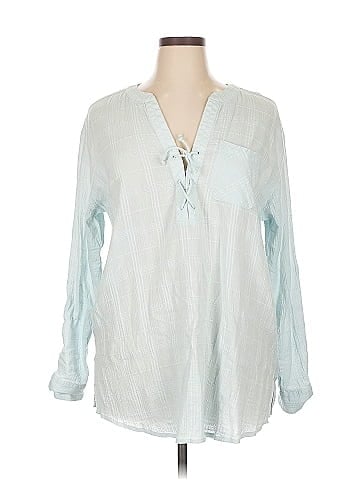 Southern Tide Long Sleeve Blouse (view 1)