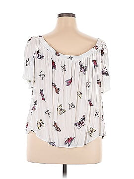 Xhilaration Short Sleeve Blouse (view 2)