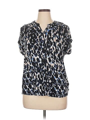 Dana Buchman Short Sleeve Blouse (view 1)