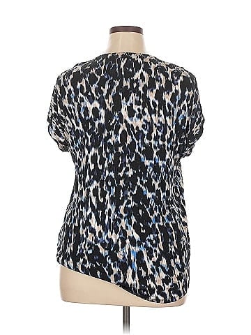 Dana Buchman Short Sleeve Blouse (view 2)