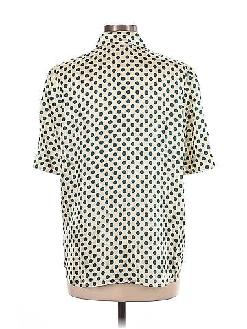GOELIA 3/4 Sleeve Silk Top (view 2)