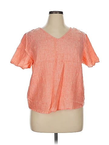 Saks Fifth Avenue Short Sleeve Blouse (view 1)
