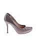 Classiques Entier Gray Tan Heels Size 6 - photo 1