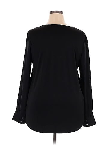Ann Taylor Long Sleeve Blouse (view 2)