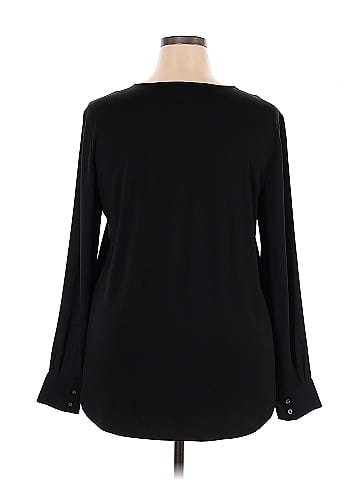 Ann Taylor Long Sleeve Blouse (view 2)