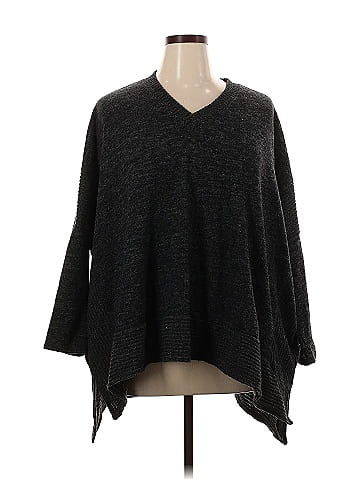 White Birch Poncho (view 1)