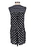 Ann Taylor LOFT 100% Rayon Graphic Blue Romper Size XS - photo 2