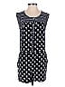 Ann Taylor LOFT 100% Rayon Graphic Blue Romper Size XS - photo 1