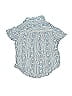 C&C California 100% Rayon Stripes Blue Short Sleeve Button-Down Shirt Size 5T - photo 2