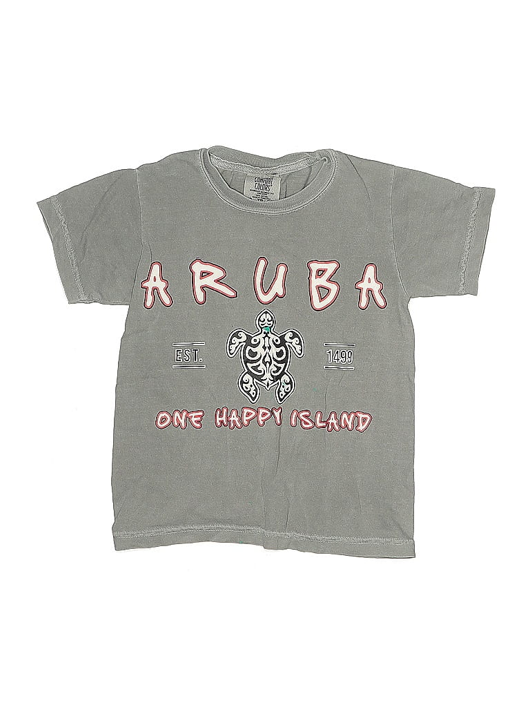 Comfort Colors 100% Cotton Animal Print Gray Short Sleeve T-Shirt Size XS (big kids) - photo 1