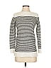 Ann Taylor LOFT Outlet Stripes White Pullover Sweater Size XXS (petite) - photo 1