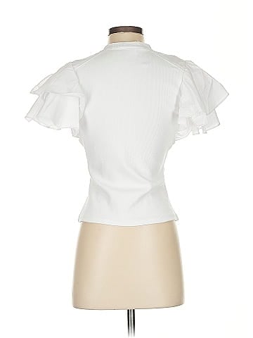 Cinq à Sept Short Sleeve Blouse (view 2)
