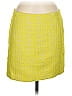 ABS Platinum 100% Polyester Yellow Casual Skirt Size 6 - photo 1