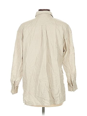 White Stag 3/4 Sleeve Button-Down Shirt (view 2)