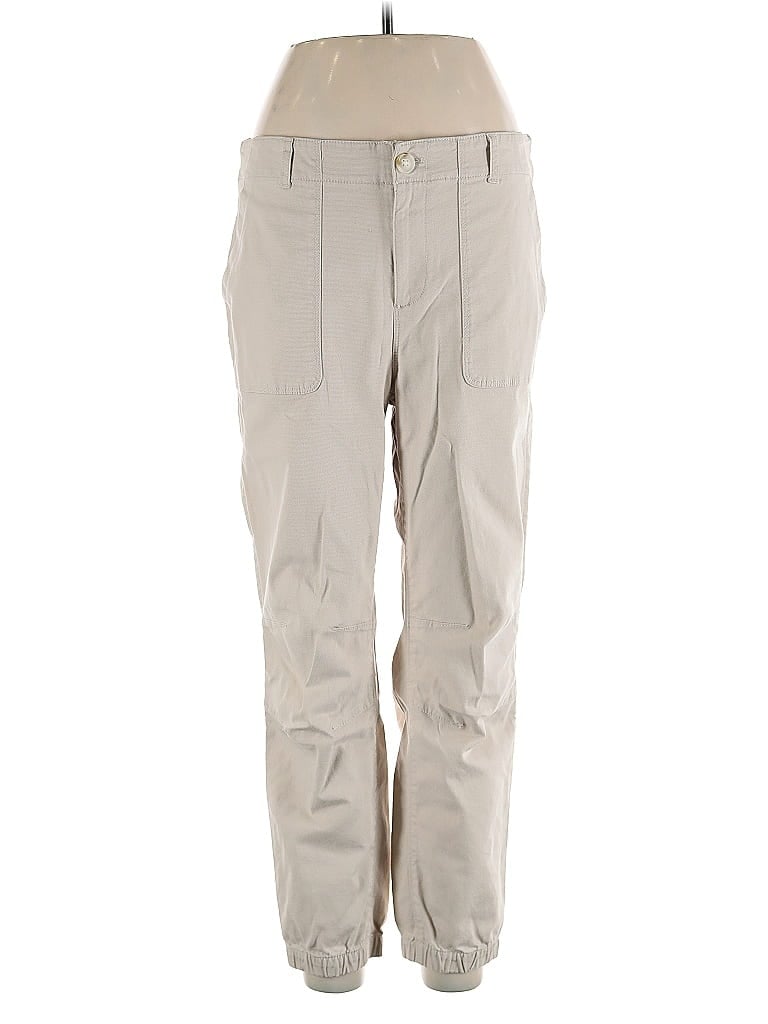 Pre-owned Ann Taylor Loft Khaki Pant In Brown