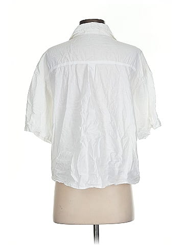 MNG 3/4 Sleeve Button-Down Shirt (view 2)