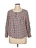 Kenar 100% Rayon Pink 3/4 Sleeve Blouse Size 1X - photo 1