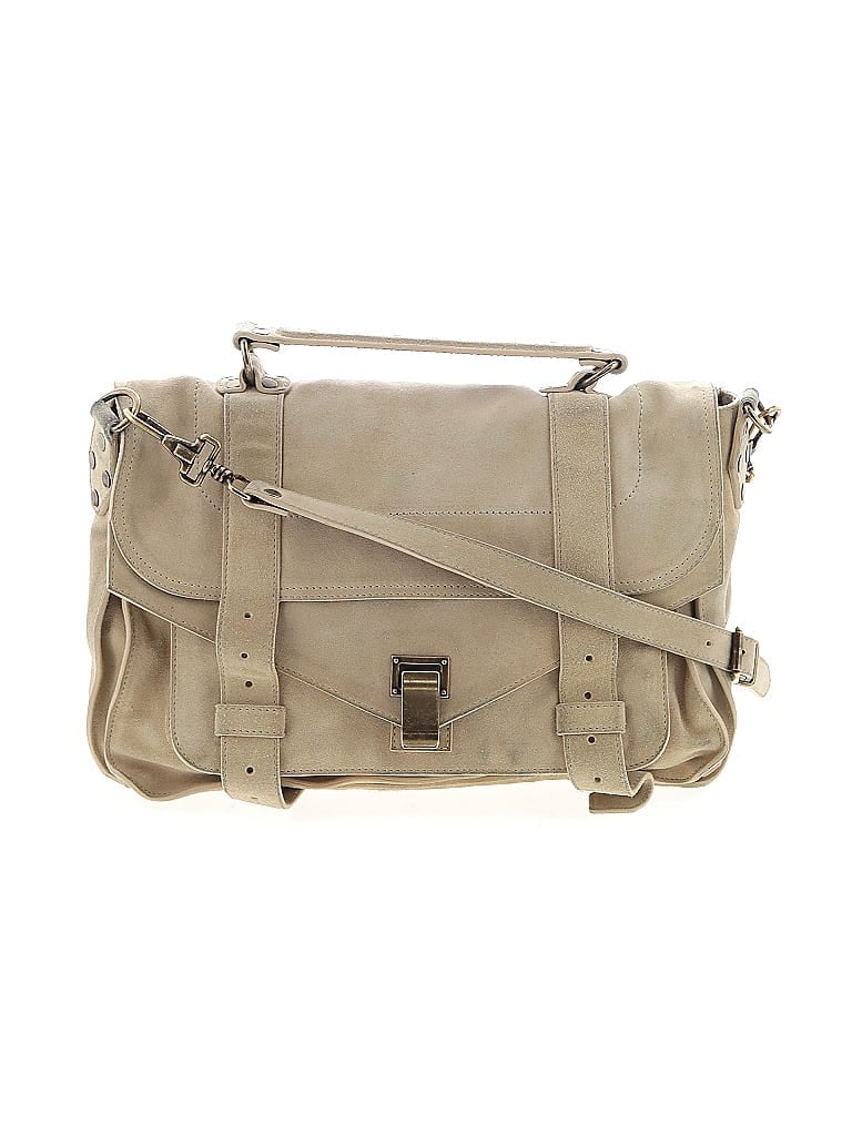 Proenza Schouler 100% Leather Tan Leather Messenger One size - photo 1