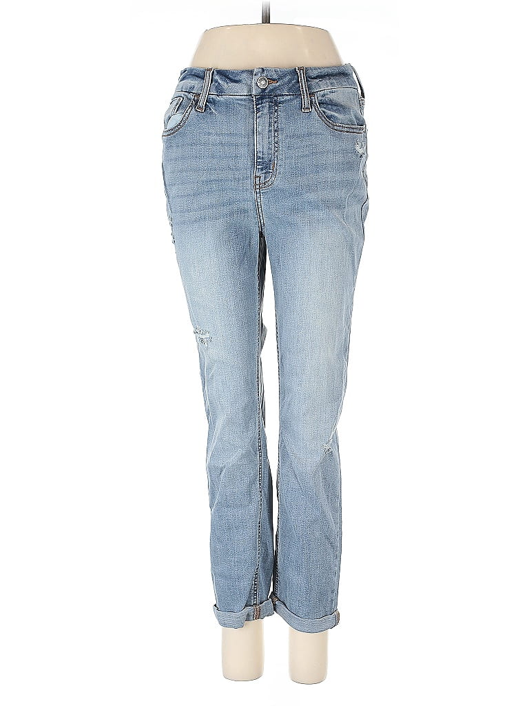 STUDIO BLUE Hearts Blue Jeans Size 29 waist (petite) - photo 1