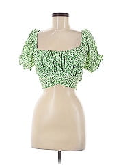 Lush Short Sleeve Blouse