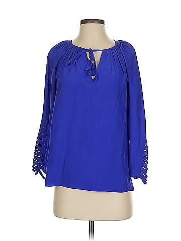 Alice & Trixie 3/4 Sleeve Silk Top (view 1)