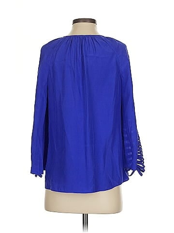 Alice & Trixie 3/4 Sleeve Silk Top (view 2)