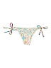 Assorted Brands Paisley Ivory White Swimsuit Bottoms Size 7 (estimated) - photo 1