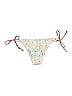 Assorted Brands Paisley Ivory White Swimsuit Bottoms Size 7 (estimated) - photo 2