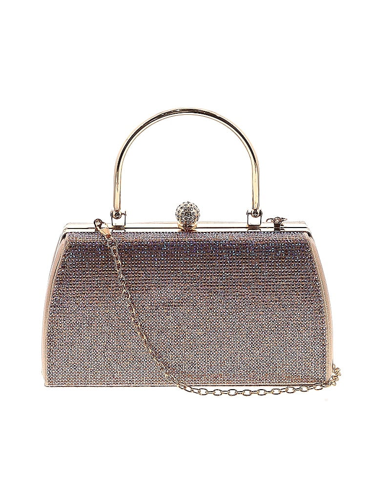 Unbranded Metallic Silver Tan Satchel One size - photo 1
