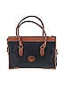 Dooney & Bourke 100% Leather Brown Blue Leather Satchel One size - photo 3