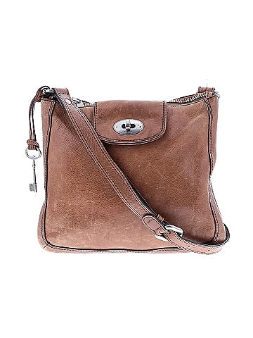 Fossil Leather Crossbody Bag (view 1)