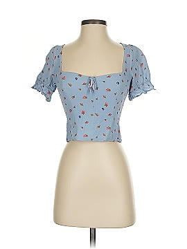 Reformation Short Sleeve Blouse