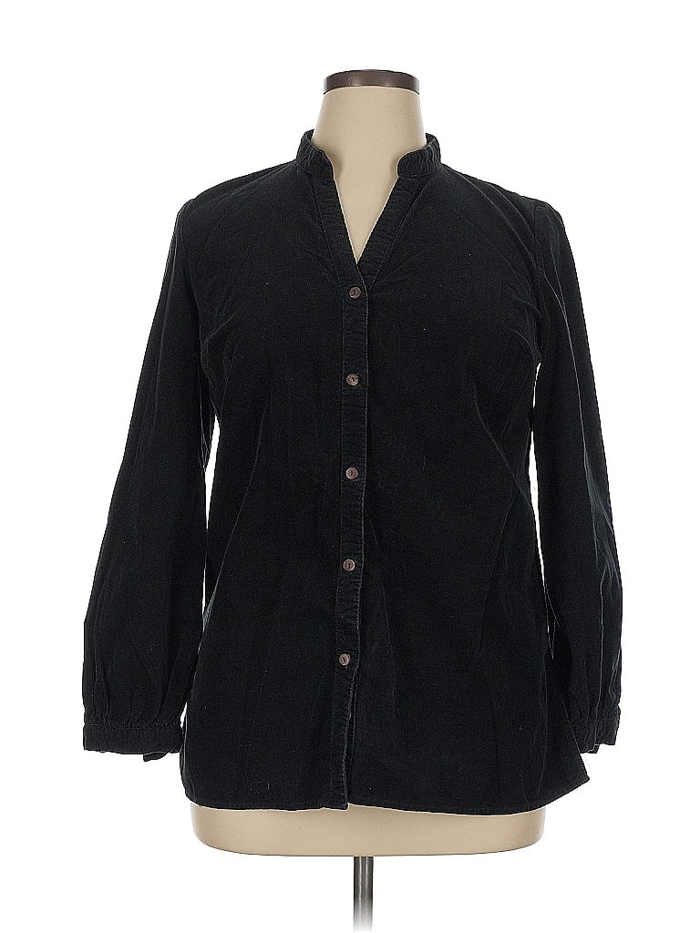Chadwicks 100% Cotton Black Jacket Size 14 - photo 1