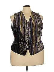 Linda Allard Ellen Tracy Tuxedo Vest