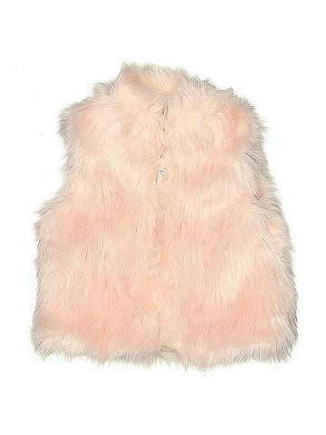 Starting Out Faux Fur Vest (view 1)