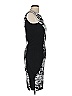 Carla Montanarini Graphic Black Cocktail Dress Size EU (IT) 42 / US 6 - photo 4