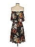 Veronica M. Tropical Black Cocktail Dress Size XS - photo 3
