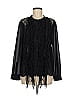 Yoana Baraschi 100% Polyester Black Long Sleeve Blouse Size M - photo 1