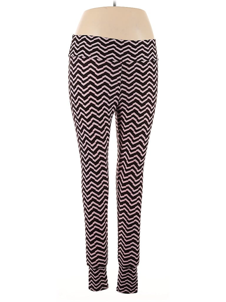 Pre-owned Lularoe Leggings In Brown