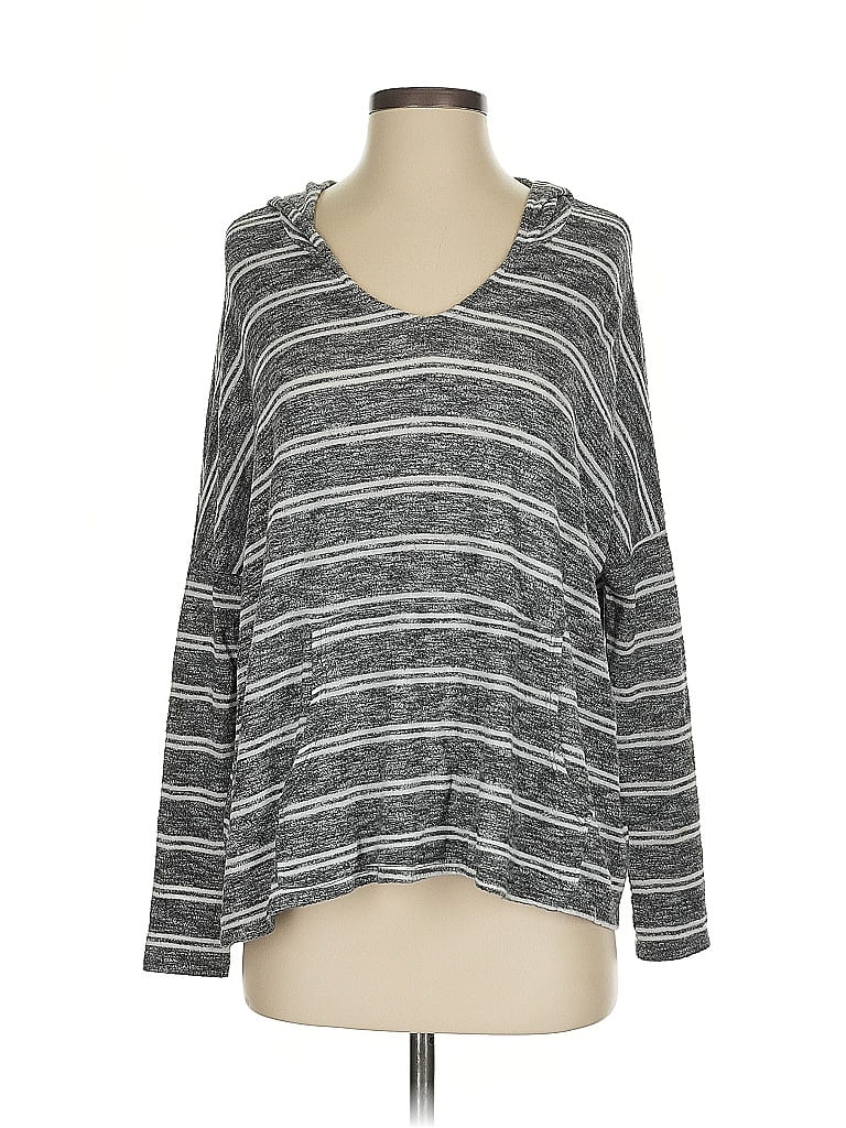 Pre-owned Out From Under Pullover Sweater In Gray