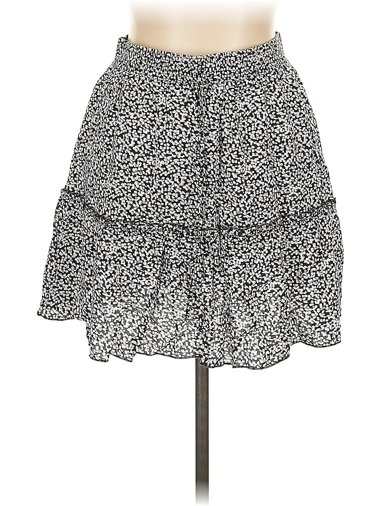 Endless Blu. Casual Skirt In Black