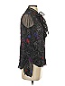 Elie Tahari 100% Polyester Floral Black Long Sleeve Blouse Size XS - photo 4
