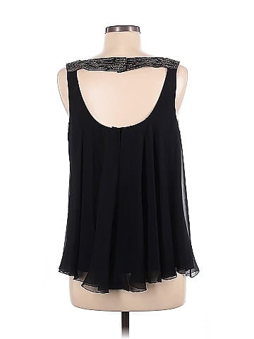 Elie Tahari Sleeveless Silk Top (view 2)