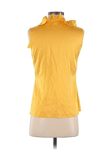 Elie Tahari Sleeveless Silk Top (view 2)
