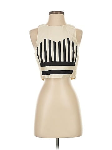 Tibi Sleeveless Silk Top (view 1)