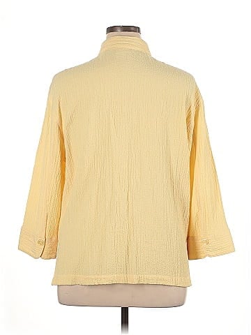 White Stag 3/4 Sleeve Button-Down Shirt (view 2)