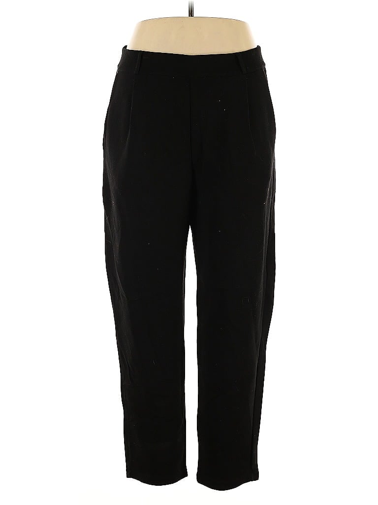 Leze the label Black Casual Pants Size XL - photo 1