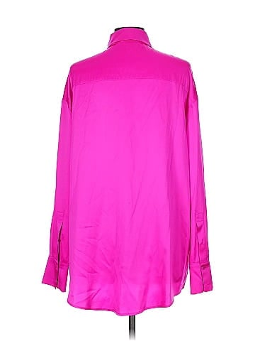 retrofête Long Sleeve Silk Top (view 2)
