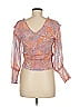 BB Dakota by Steve Madden 100% Polyester Pink 3/4 Sleeve Blouse Size M - photo 2