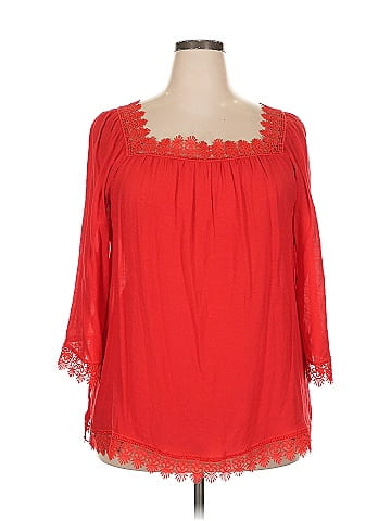 Counterparts 3/4 Sleeve Blouse (view 1)